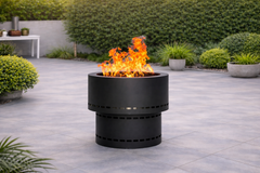 Smokeless fire pit